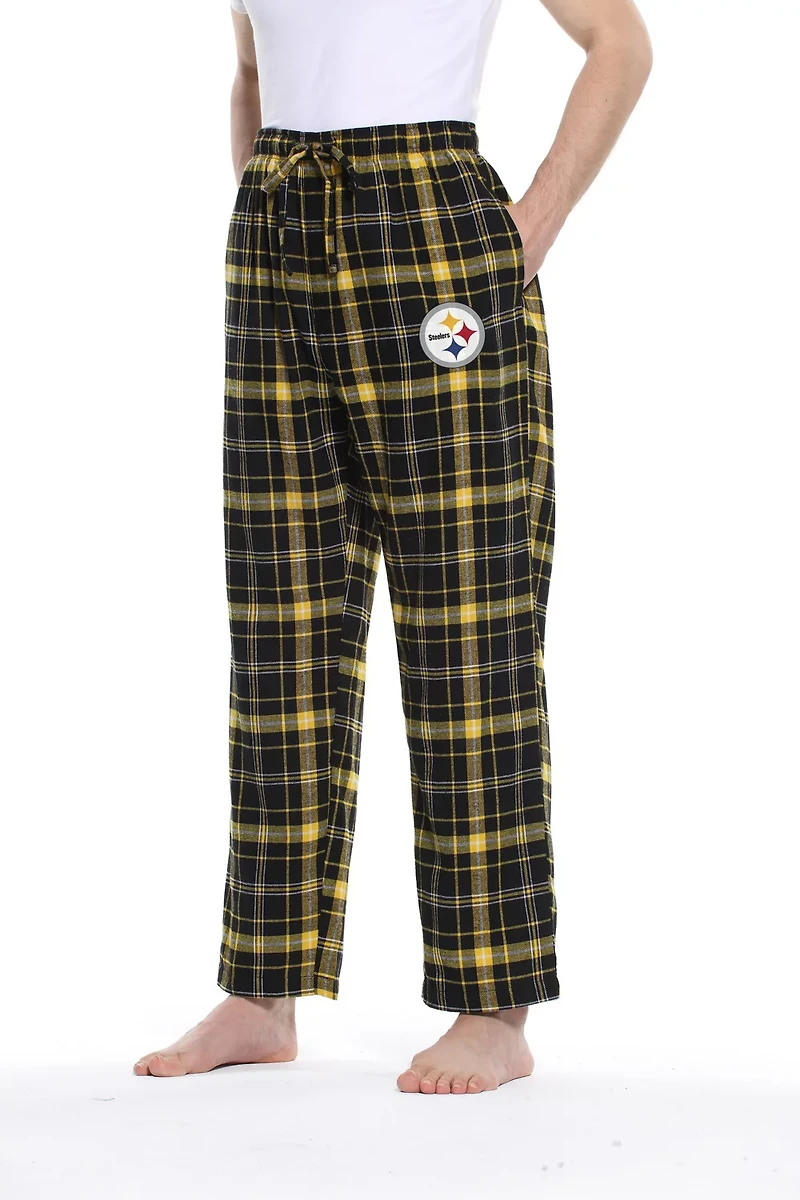 College Concept Men's Pittsburgh Steelers Ultimate Flannel Pants