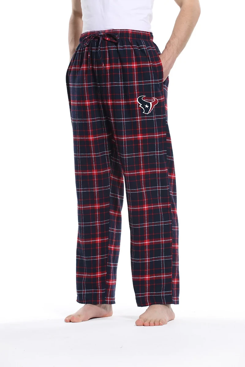 College Concept Men's Houston Texans Ultimate Flannel Pants