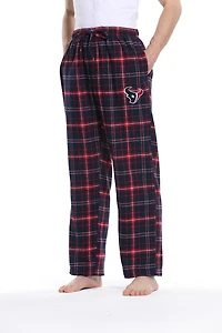 College Concept Men's Houston Texans Ultimate Flannel Pants