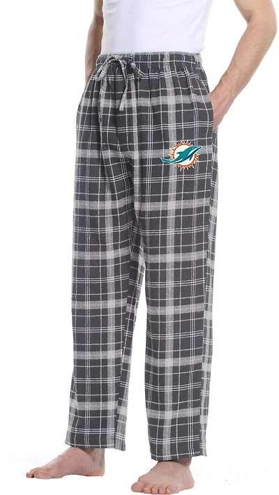 College Concept Men's Miami Dolphins Ultimate Flannel Pants