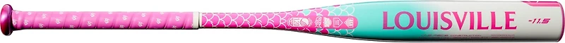 Louisville Slugger Girls' 2020 Diva Alloy Fast-Pitch Softball Bat (-11.5)