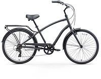 sixthreezero Men's EVRYjourney Steel 26" 7-Speed Classic Hybrid Cruiser Bike