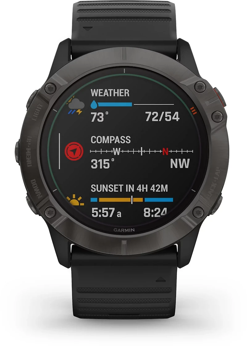 Garmin fenix 6X Pro Solar DLC Smart Watch