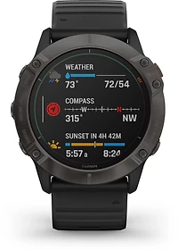 Garmin fenix 6X Pro Solar DLC Smart Watch