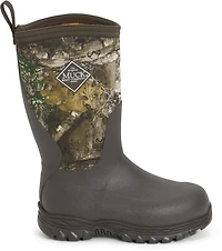 Muck Boot Boys' Rugged II Tall Waterproof Rubber Boots