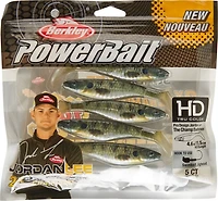 Berkley PowerBait The Champ Swimmer Soft Baits 5-Pack
