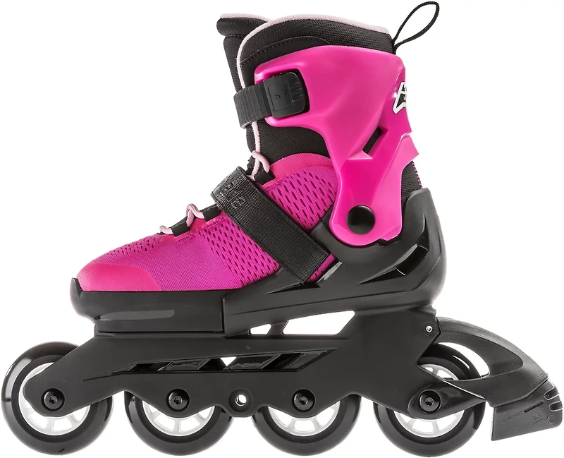 Rollerblade Girls' Microblade Adjustable Fitness In-Line Skates