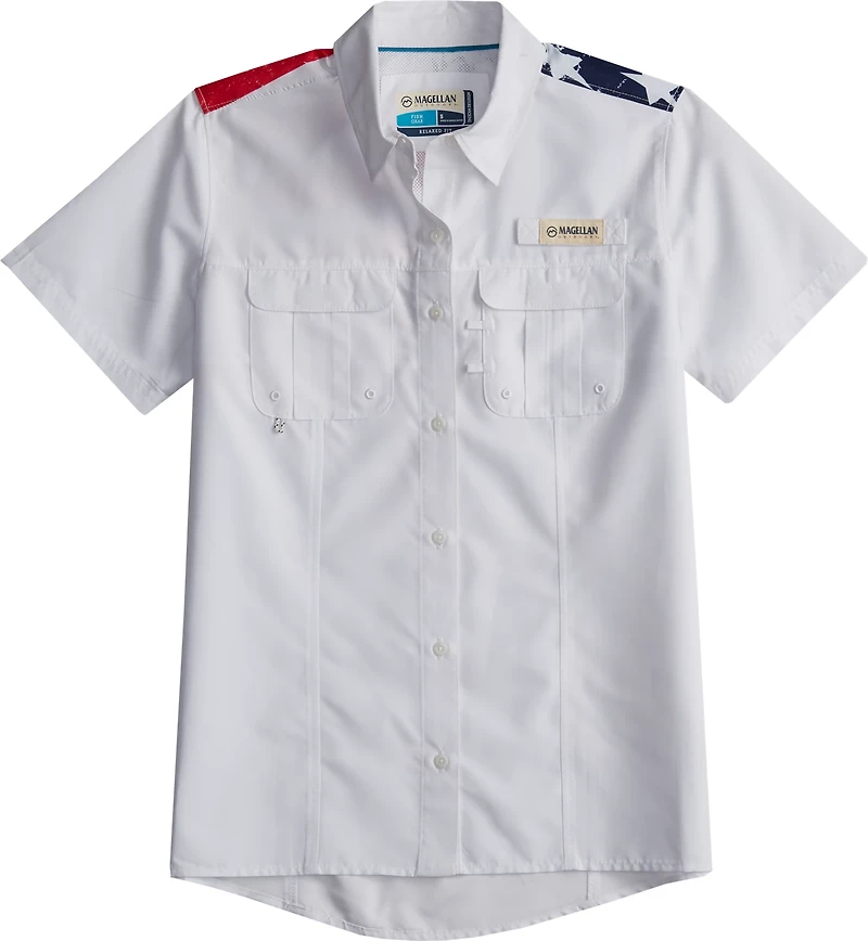 Magellan Outdoors Women's Americana Lake Fork Fishing Top