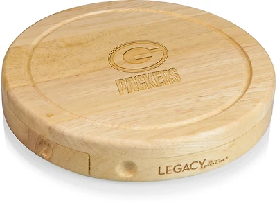 Picnic Time Green Bay Packers Brie Cheese Cutting Board and Tools Set