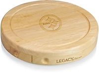 Picnic Time Pittsburgh Steelers Brie Cheese Cutting Board and Tools Set