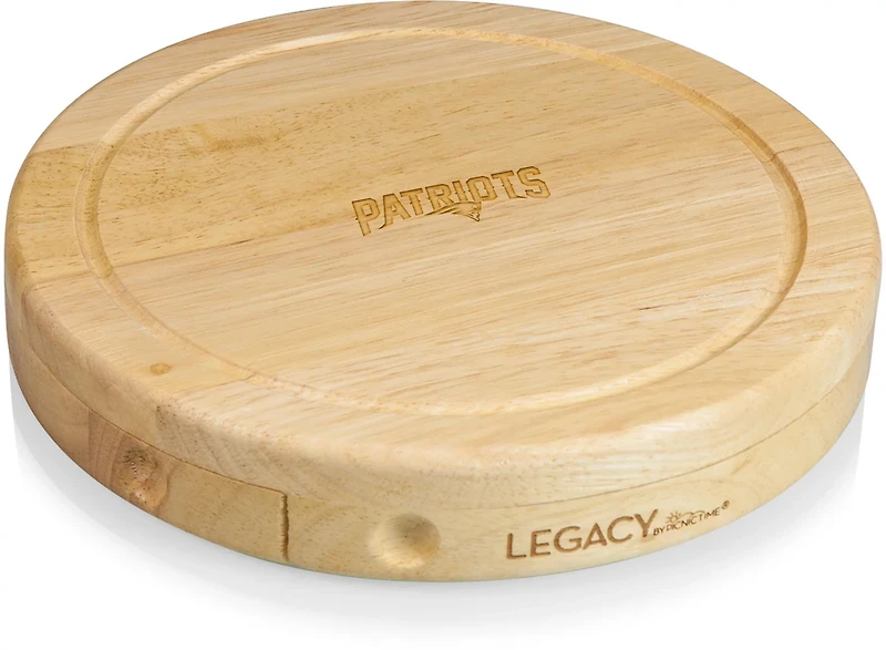 Picnic Time New England Patriots Brie Cheese Cutting Board and Tools Set