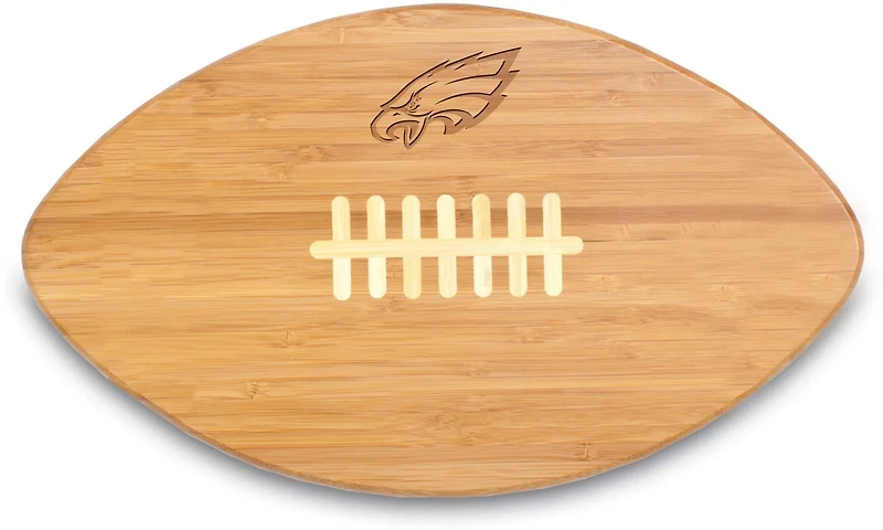 Picnic Time Philadelphia Eagles Touchdown! Football Cutting Board and Serving Tray