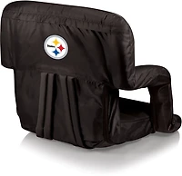 Picnic Time Pittsburgh Steelers Ventura Portable Reclining Stadium Seat