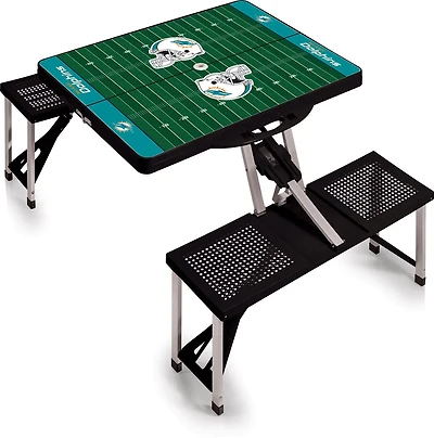 Picnic Time Miami Dolphins Portable Picnic Table