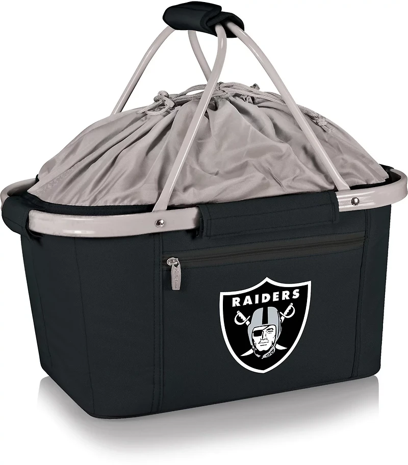 Picnic Time Las Vegas Raiders Metro Basket Collapsible Tote