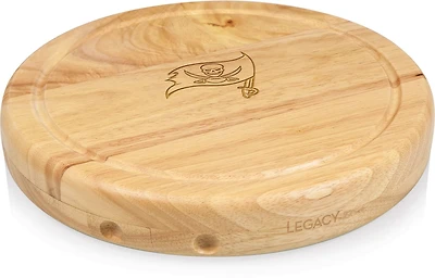 Picnic Time Tampa Bay Buccaneers Circo Cheese Cutting Board Set