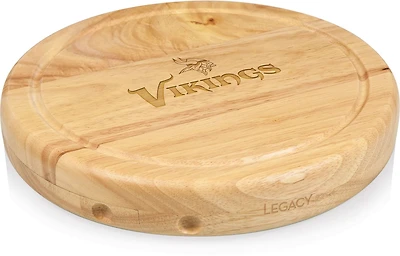 Picnic Time Minnesota Vikings Circo Cheese Cutting Board Set