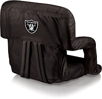 Picnic Time Las Vegas Raiders Ventura Portable Reclining Stadium Seat