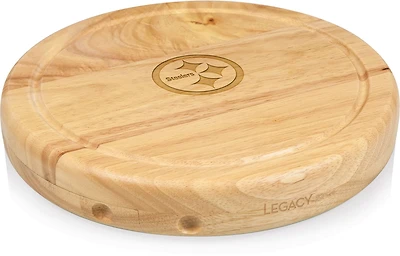 Picnic Time Pittsburgh Steelers Circo Cheese Cutting Board Set