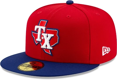 New Era Men's Texas Rangers Authentic Collection 59FIFTY Cap
