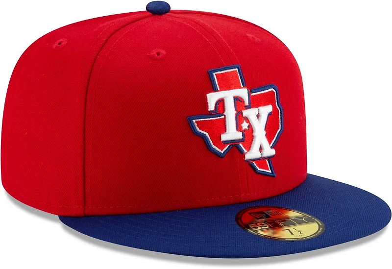 New Era Men's Texas Rangers Authentic Collection 59FIFTY Cap