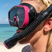 TUSA Adults' Serene Mask and Snorkel Dry Combo