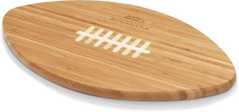 Picnic Time Seattle Seahawks Touchdown! Football Cutting Board and Serving Tray