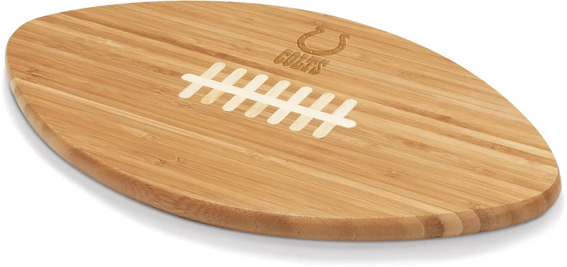 Picnic Time Indianapolis Colts Touchdown Football Cutting Board and Serving Tray