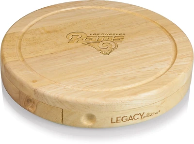 Picnic Time Los Angeles Rams Brie Cheese Cutting Board and Tools Set