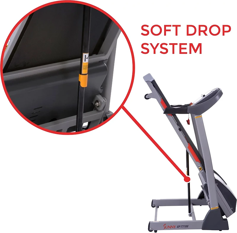 Sunny Health & Fitness SF-T7705 Treadmill with Auto Incline