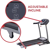 Sunny Health & Fitness SF-T7705 Treadmill with Auto Incline