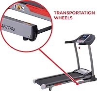 Sunny Health & Fitness SF-T7705 Treadmill with Auto Incline