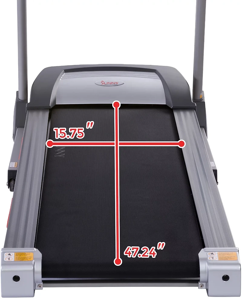 Sunny Health & Fitness SF-T7705 Treadmill with Auto Incline