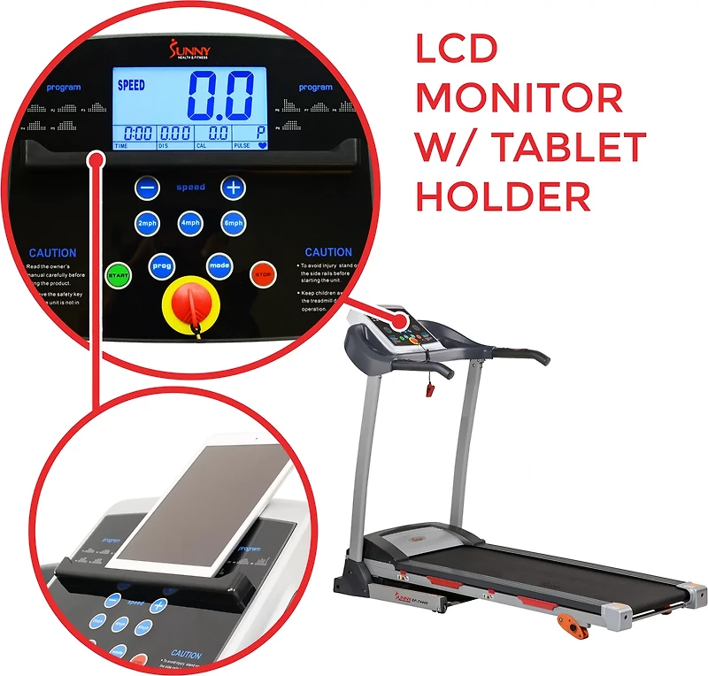 Sunny Health & Fitness SF-T4400 Treadmill