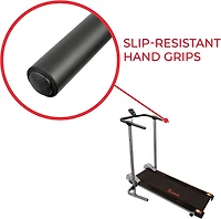 Sunny Health & Fitness Manual Walking Treadmill