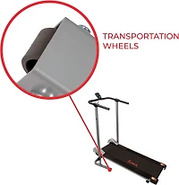 Sunny Health & Fitness Manual Walking Treadmill