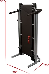 Sunny Health & Fitness Manual Walking Treadmill