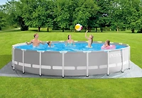 INTEX 20 ft x 52 in Prism Frame Premium Pool Set