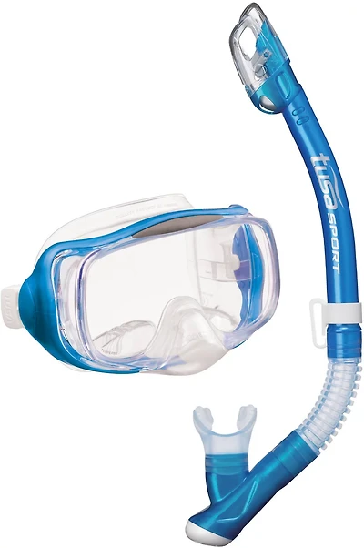 TUSA Imprex Adults' 3-D Purge Mask and Dry Snorkel Combo