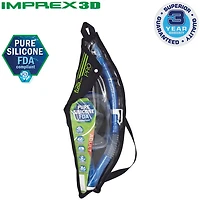 TUSA Imprex Adults' 3-D Purge Mask and Dry Snorkel Combo