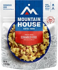 Mountain House Eggs with Bacon