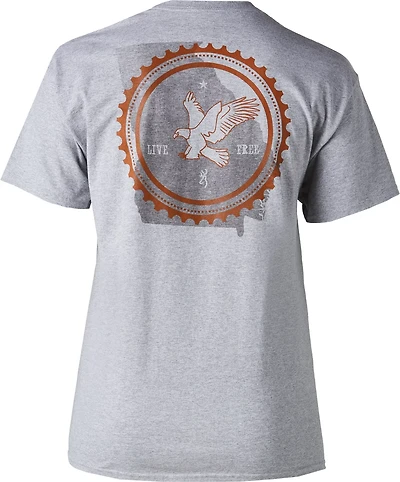 Browning Men's Georgia Live Free Graphic T-shirt