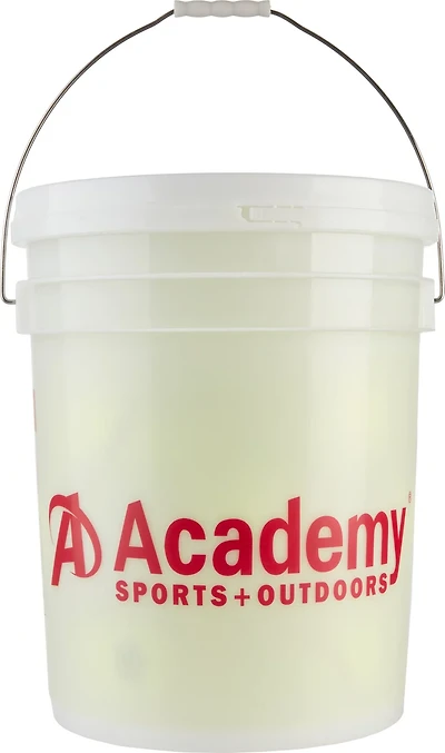 Academy Sports + Outdoors 11 in Fast-Pitch Practice Softballs 18-count Bucket