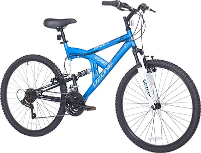 Ozone 500 Men's Shock Force 26 in 21-Speed Full Suspension Mountain Bike