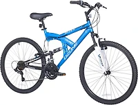 Ozone 500 Men's Shock Force 26 in 21-Speed Full Suspension Mountain Bike