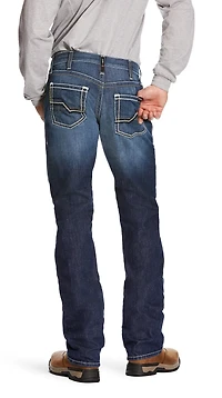 Ariat Men's Flame Resistant M5 Slim DuraStretch Truckee Stackable Straight Leg Jeans