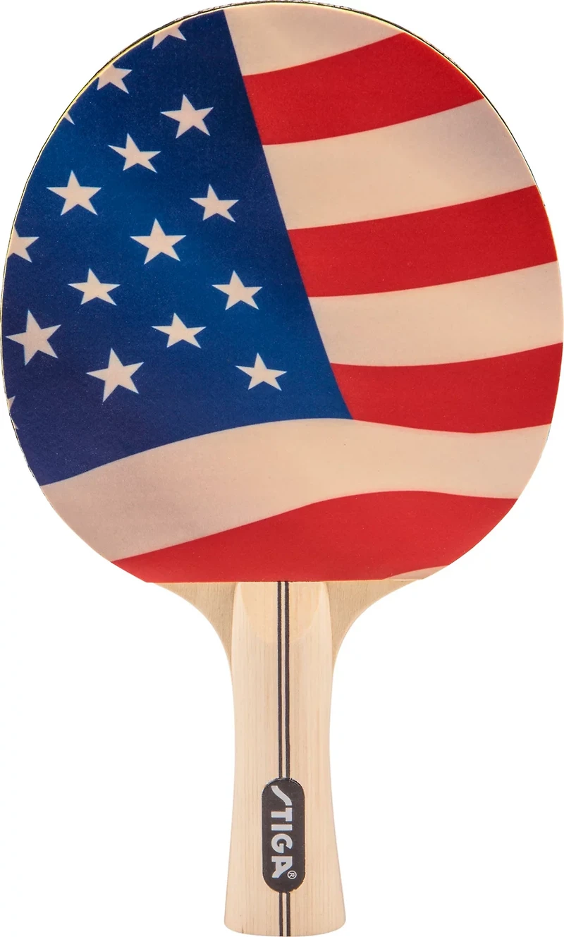 Stiga Stars and Stripes Table Tennis Paddle