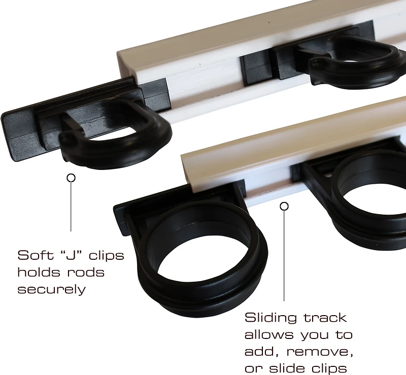 Rush Creek 3-in-1 All-Weather Fishing Rod Storage Rack