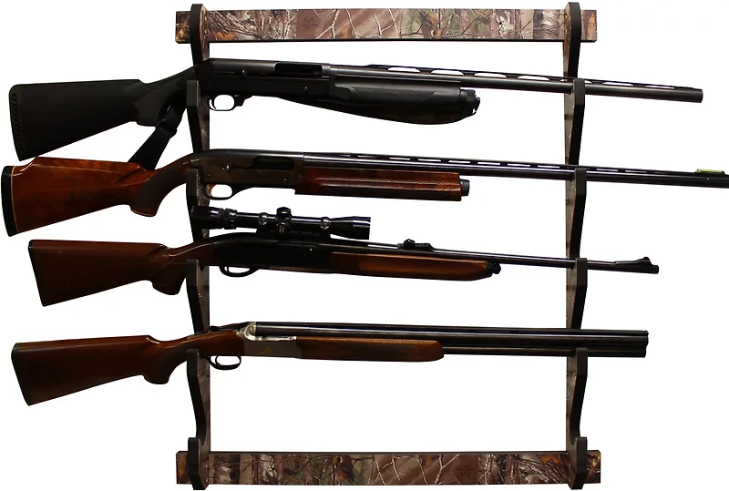 Rush Creek Realtree Camo 5-Gun Wall Rack