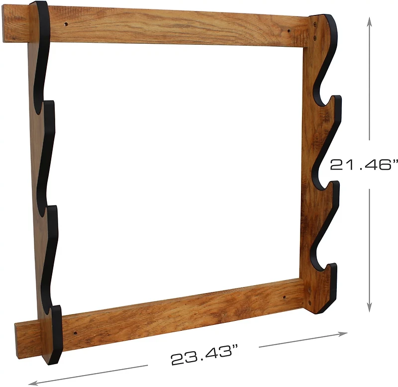 Rush Creek American Cherry -Gun Wall Rack